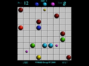 Lines 98 — классическая игра в линии из шариков онлайн