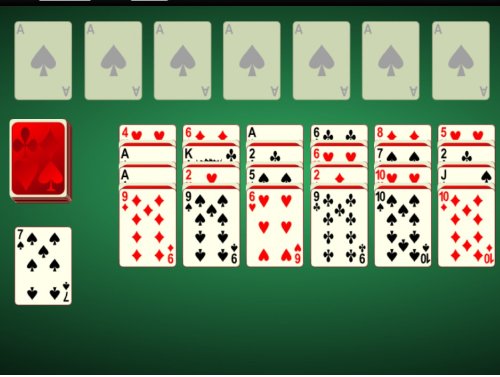 Пасьянс Чередование: раскладка карт по цветам онлайн