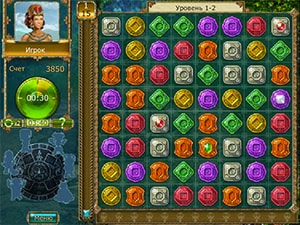 Сокровища Монтесумы: Три в ряд в мире ацтеков