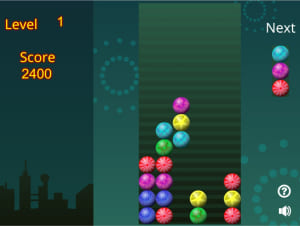 Тетрис Шарики: Собери линию и взорви!